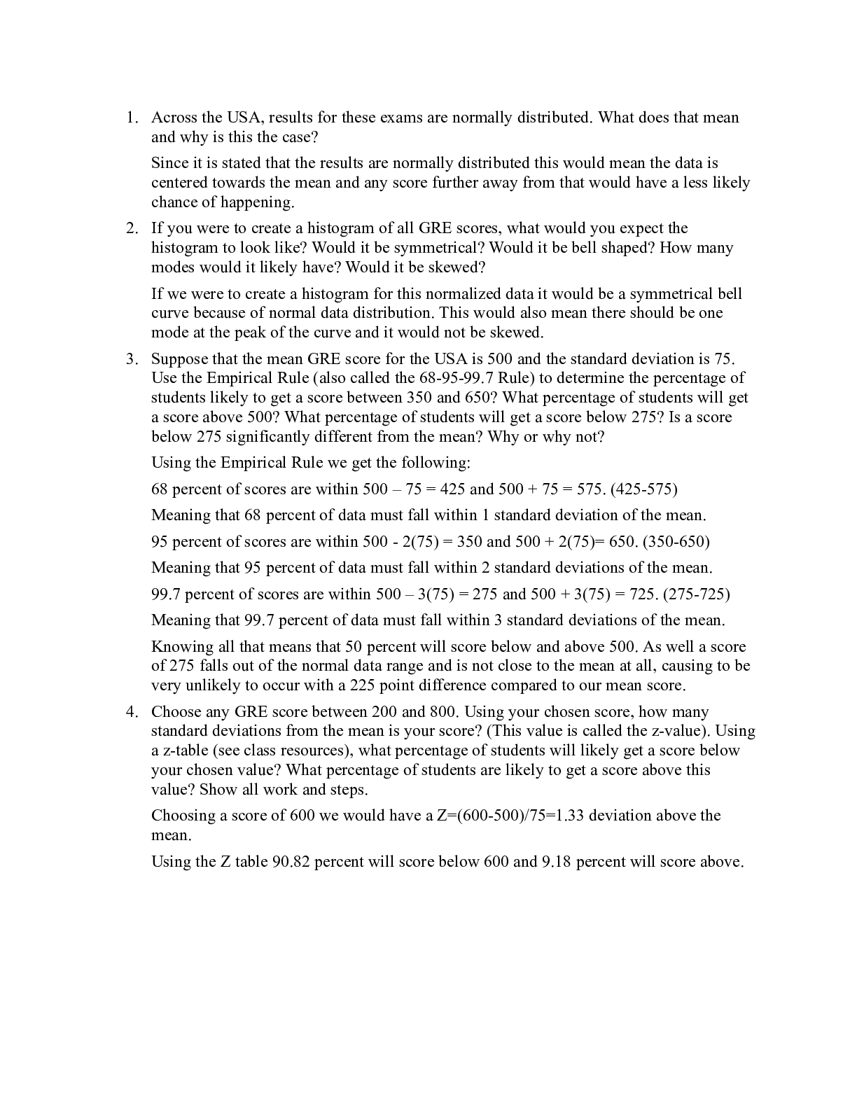 Preview image for MM207M4 Part2.docx  1.Across the USA, results for these exams are normally distributed. Wh